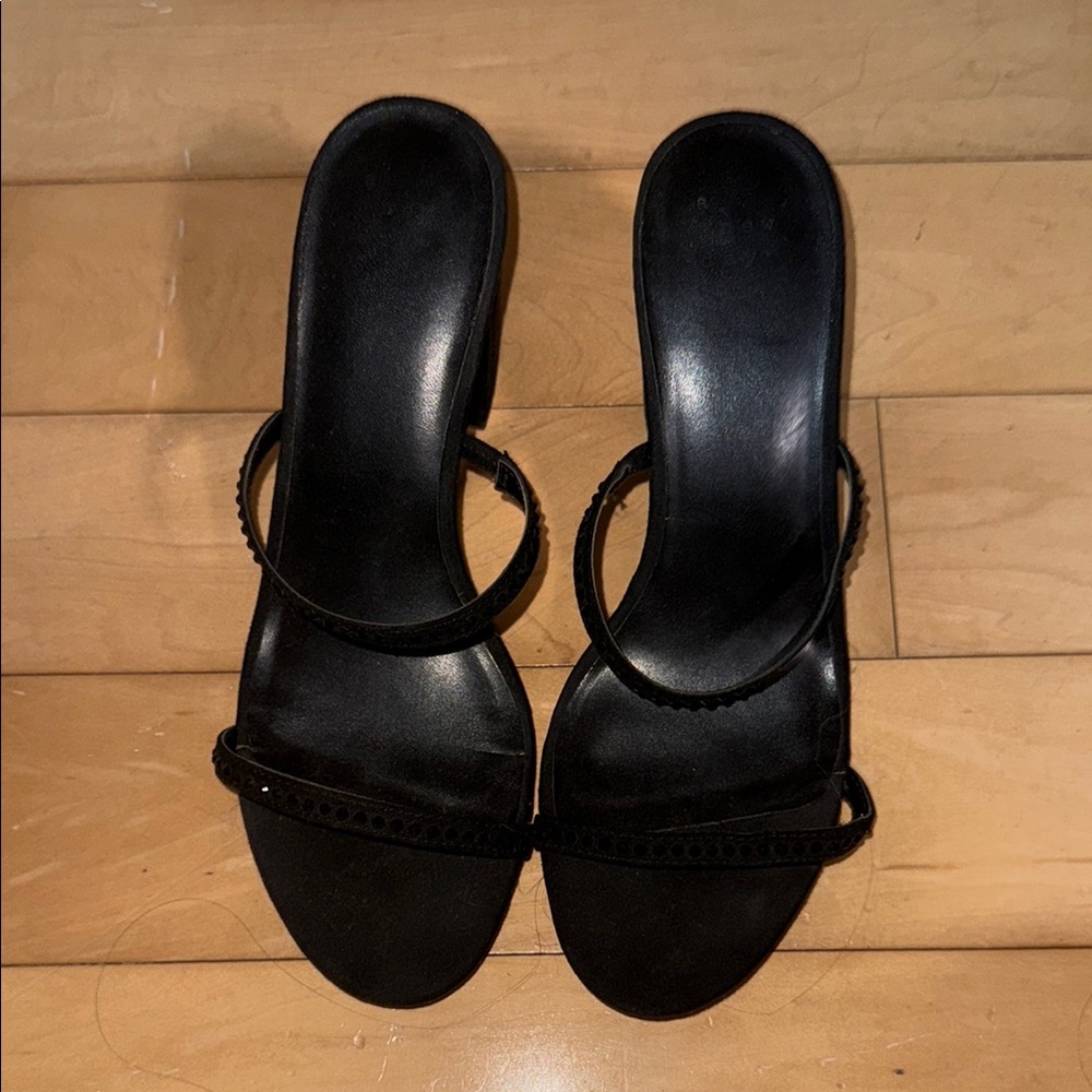 Elegant Black Women's Sandals